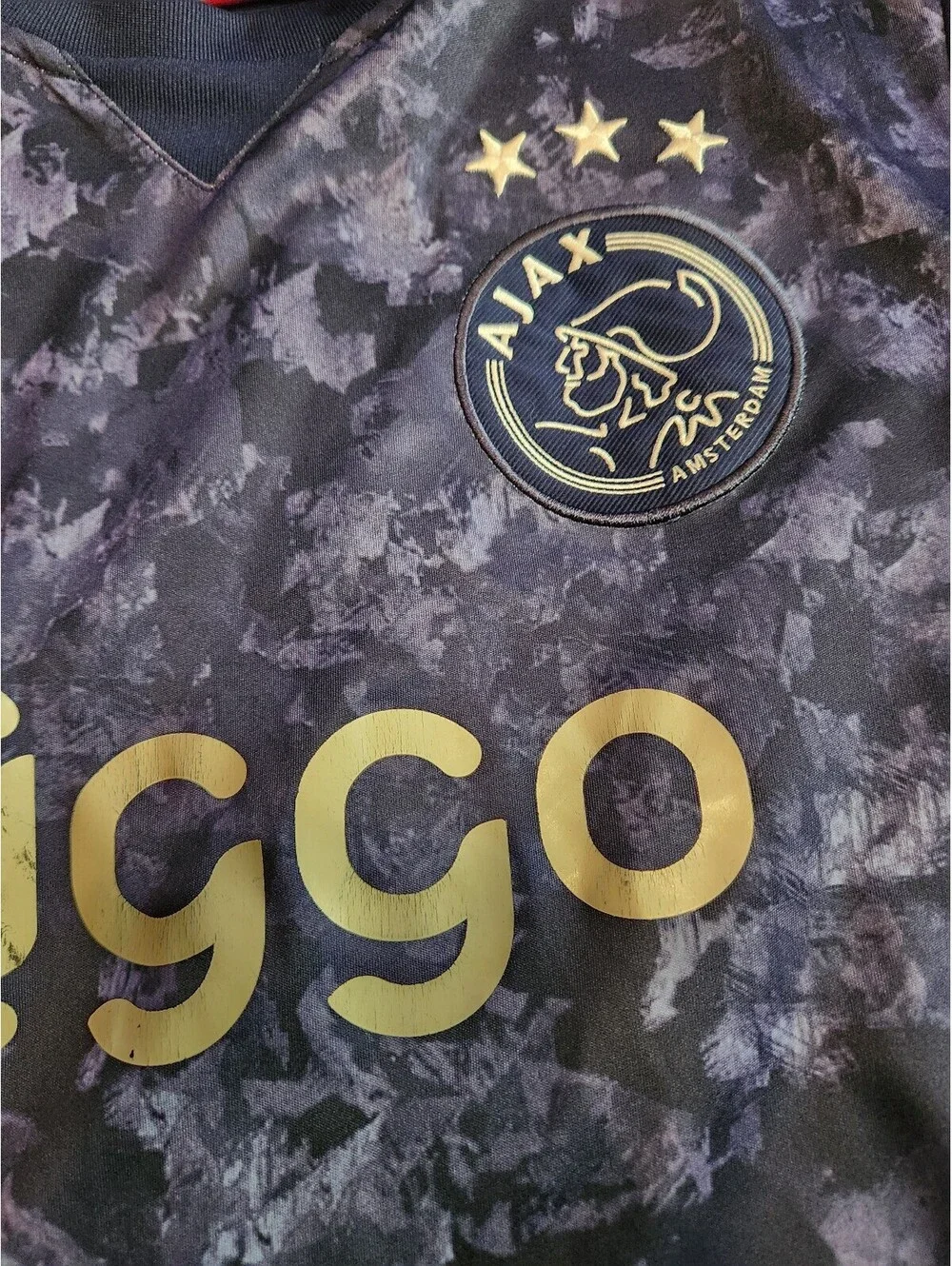 Ajax Amsterdam 2017/2018 Netherlands Away Soccer Jersey Size M